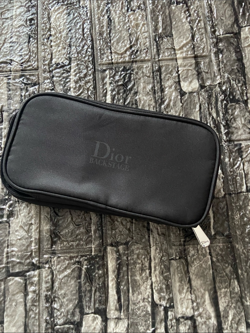 Christian Dior Backstage travel vanity and makeup pouch NWOT